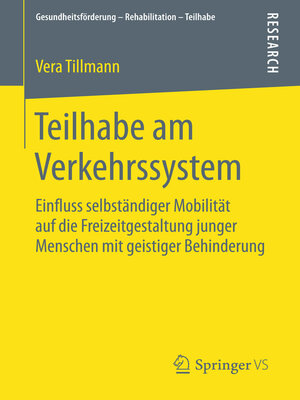 cover image of Teilhabe am Verkehrssystem